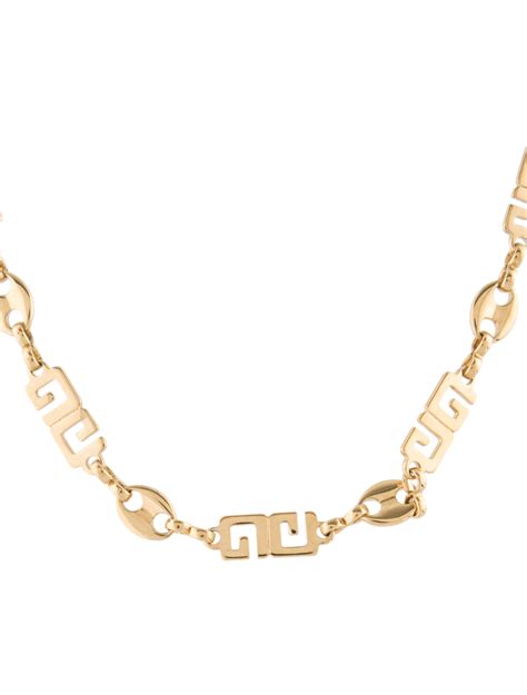 givenchy g link necklace|G Link necklace in metal .